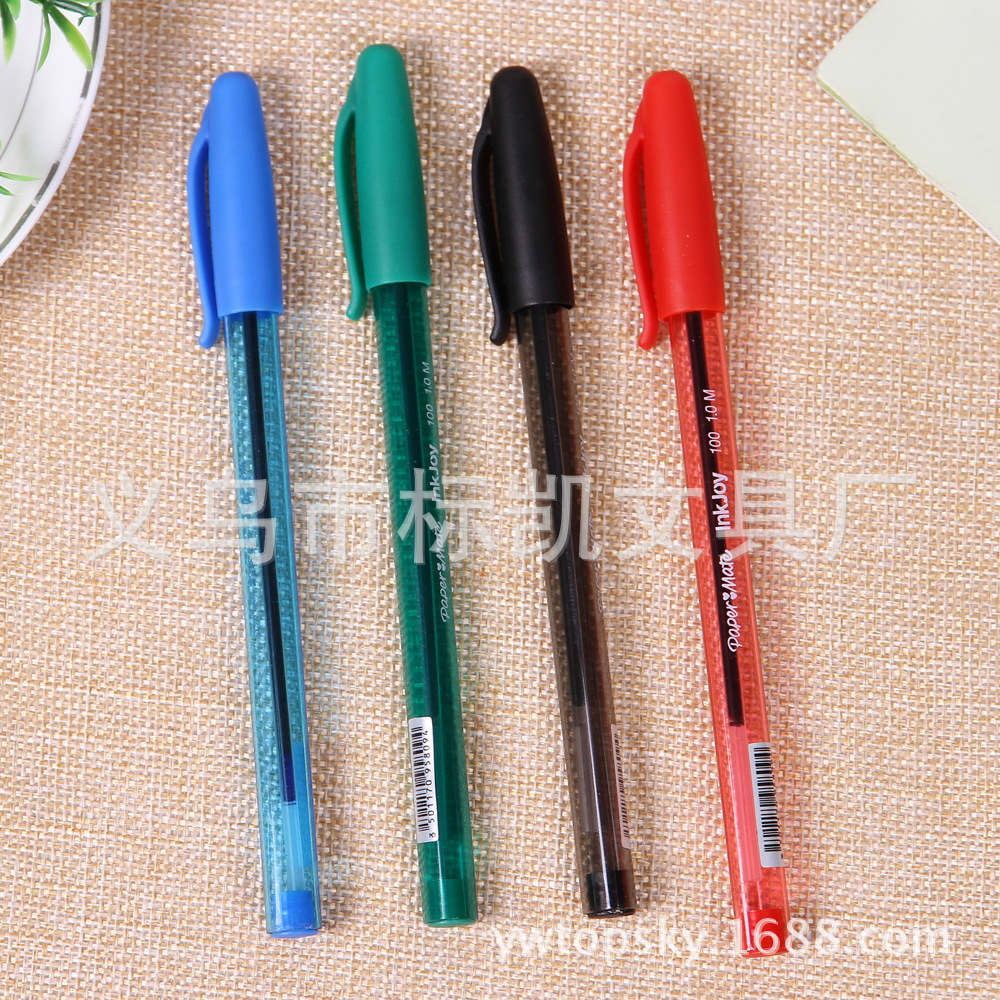Biaokai manufacturer's triangular rod Ballpoint pen details Picture