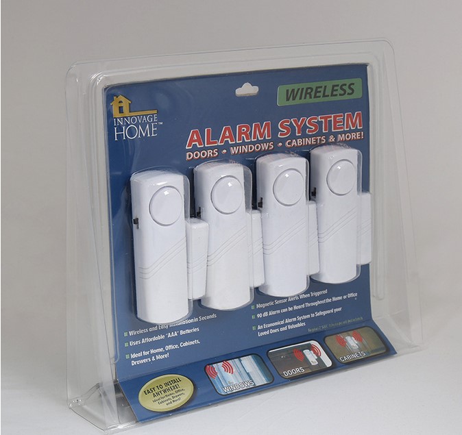 JD188门窗报警器 门磁报警器 窗户防盗器 4个套装报警器细节图