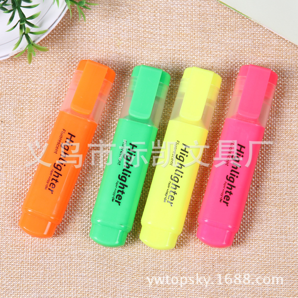 High-capacity highlighter for office, study and marking H-5799 Specification image