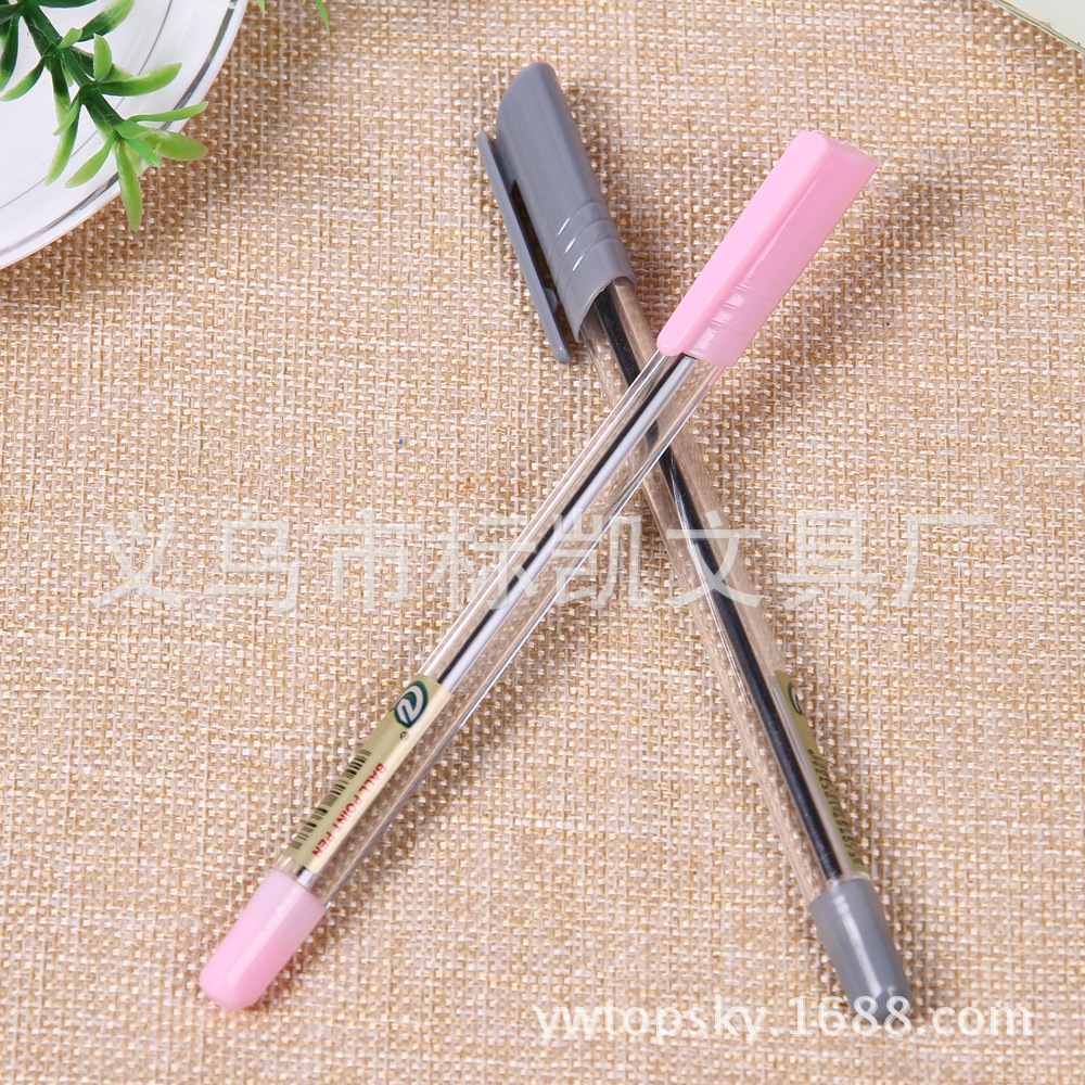 厂家专业生产 新款三角杆圆珠笔