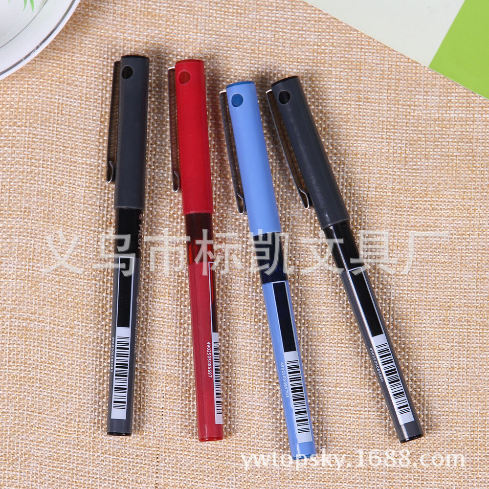 Manufacturer's straight liquid signature pen BX-V5