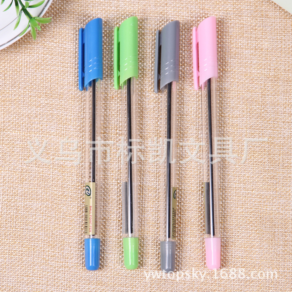 The manufacturer specializes in the production of new triangular rod ballpoint pens details Picture