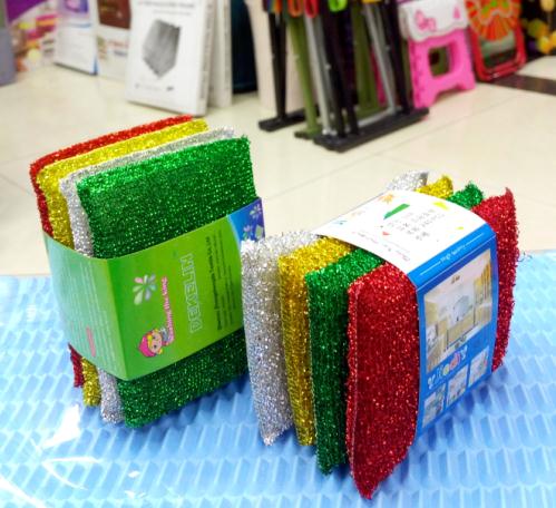 Sponge baijie cloth dishcloth scrub King clean brush wash dishes brush pan cloth thumbnail