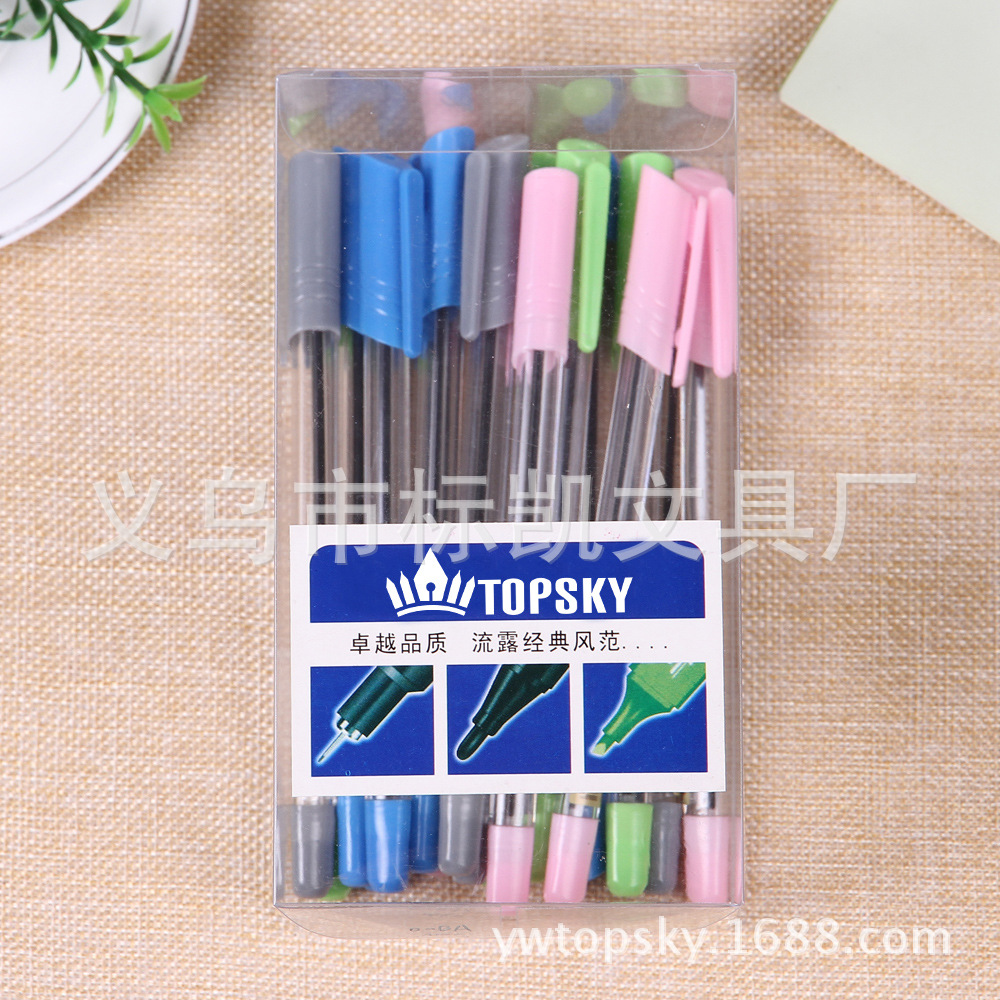 The manufacturer specializes in the production of new triangular rod ballpoint pens Specification image