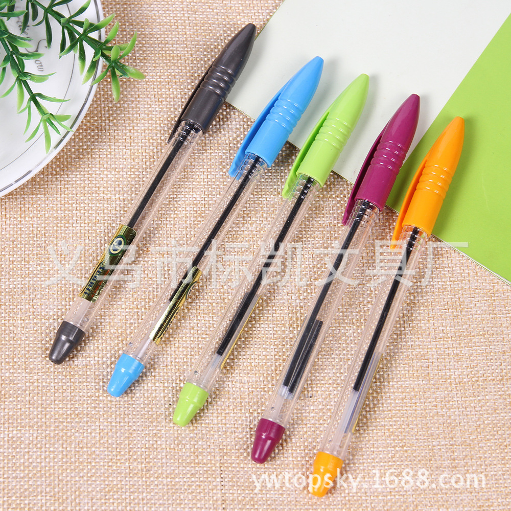 The new bucket ballpoint pen comes with a ruler details Picture