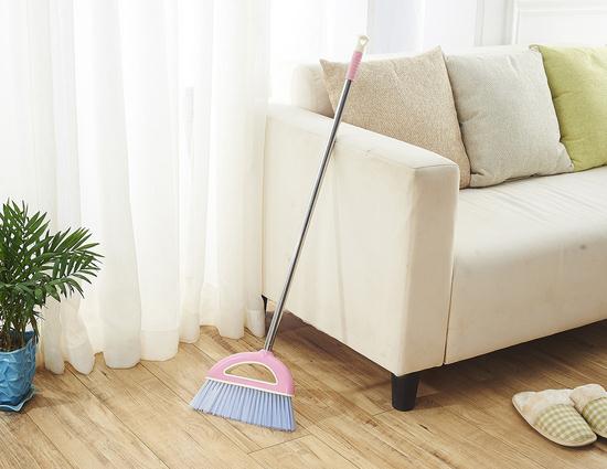 Manufacturers direct plastic broom stainless steel rod broom supermarket Tmall taobao hot sale thumbnail
