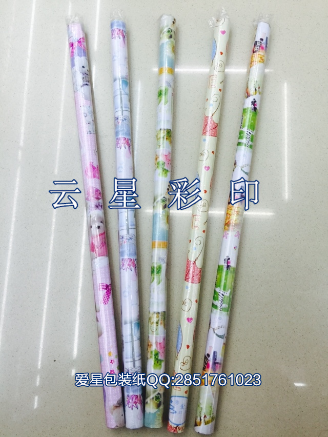 厂家直销 60克单根卷 礼品包装纸产品图