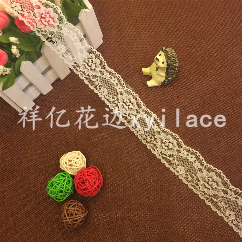 蕾丝无弹花边 面料 内衣袜子 服装辅料 现货 W0255