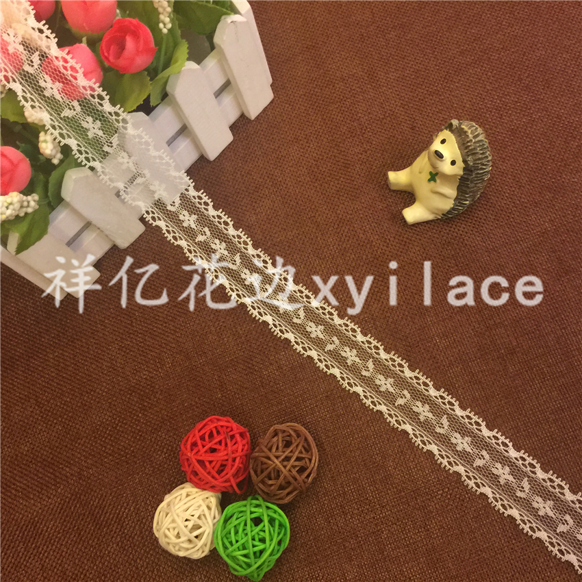 无弹花边 蕾丝面料 花边 服装辅料 工厂现货 W0211