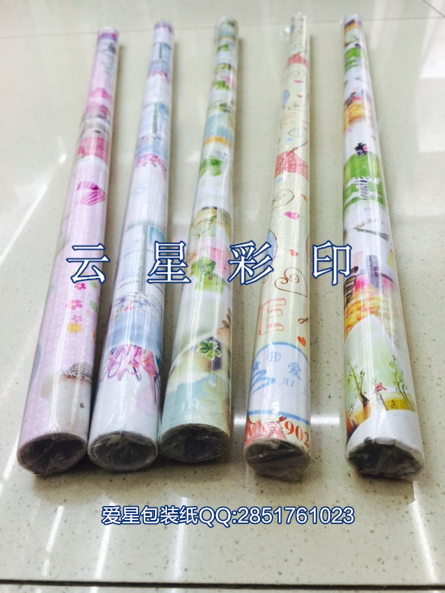 厂家直销 60克单根卷 礼品包装纸细节图