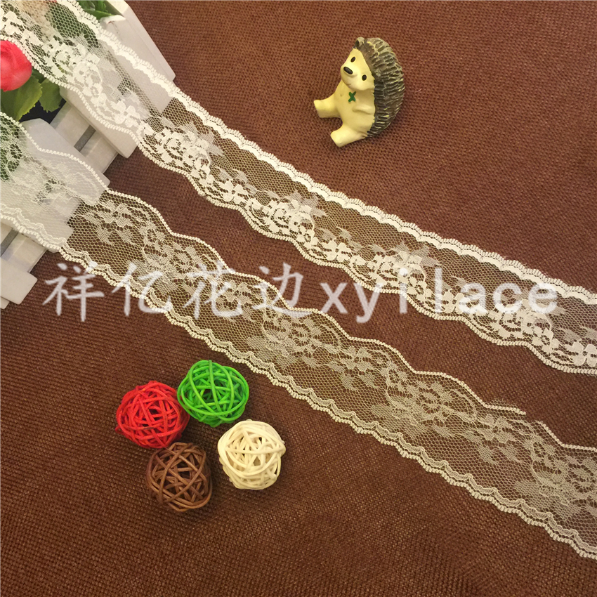 无弹花边 蕾丝面料 花边 服装辅料 工厂现货 W0268