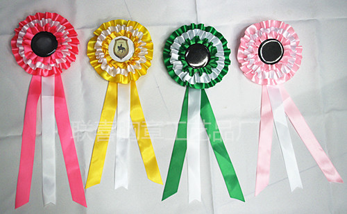 厂家生产圣诞胸花 马口铁胸花 庆典节日 个性生日胸花