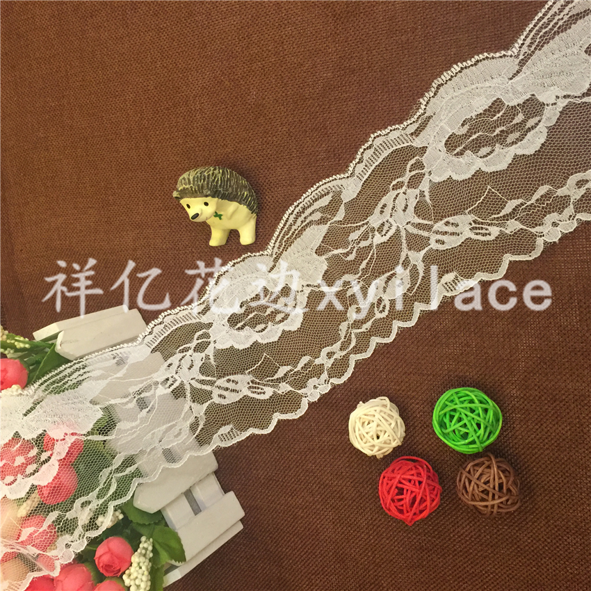 蕾丝无弹花边 面料帽子袖套辅料现货 W0567