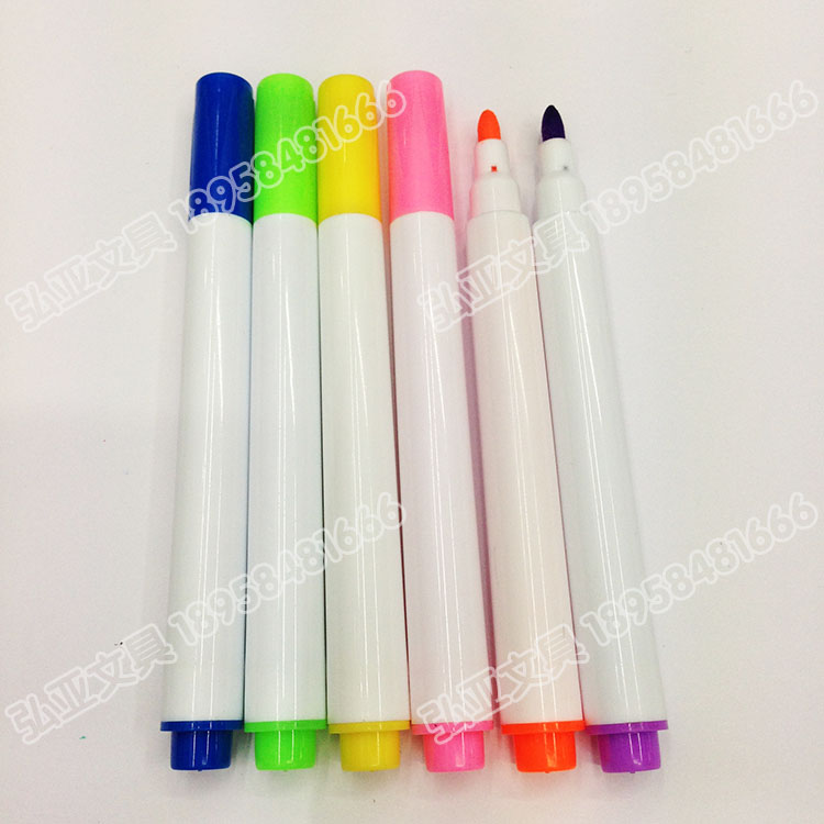 Mini whiteboard pen erasable marker, highlighter, blackboard pen, light board pen, doodle pen thumbnail
