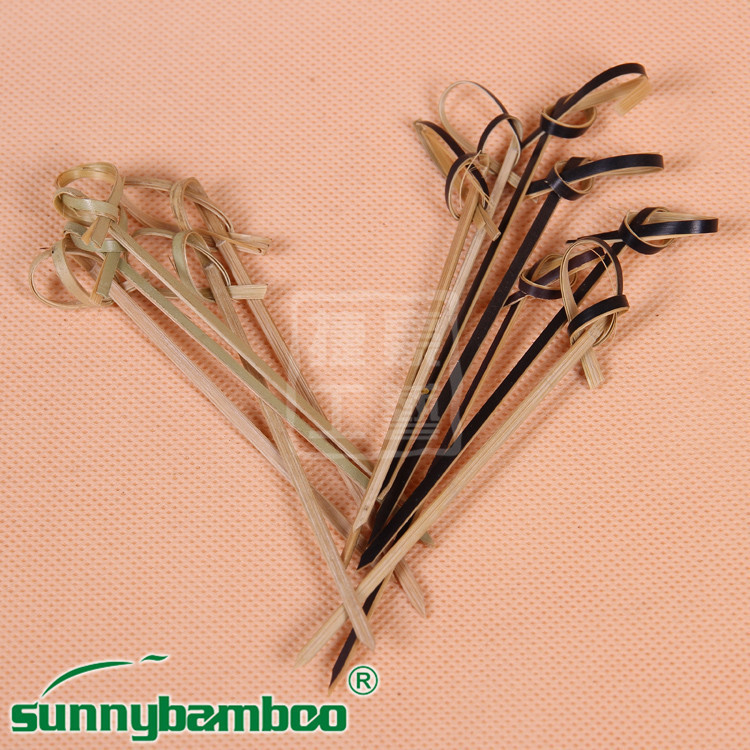 Knotted sticks, bamboo sticks, fruit sticks, disposable bamboo and fruit sticks, fruit forks, fancy fruit sticks Specification image