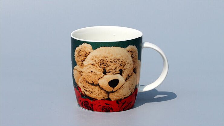 Wholesale of 2015 new Ceramic Cup Cartoon Series Promotional Ceramic milk cups details Picture