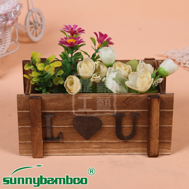 Yiwu Good Goods Creative Life Small wooden box, high-end wooden storage box, custom-made wooden box Specification image