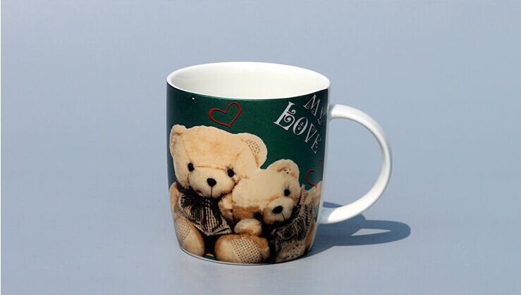 Wholesale of 2015 new Ceramic Cup Cartoon Series Promotional Ceramic milk cups Specification image