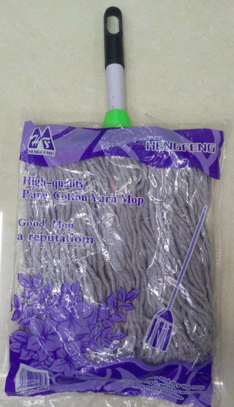 Replace cotton thread mop head with cotton yarn mop head dust mop head cloth mop head