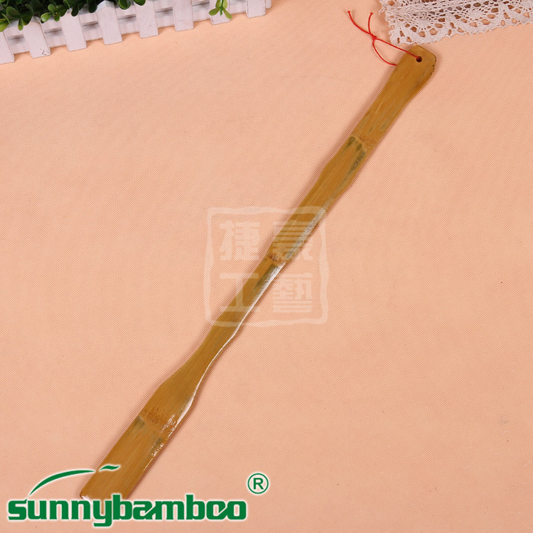 义乌好货 新款创意木鞋扒 竹节金黄色鞋扒扁 木质家居用品