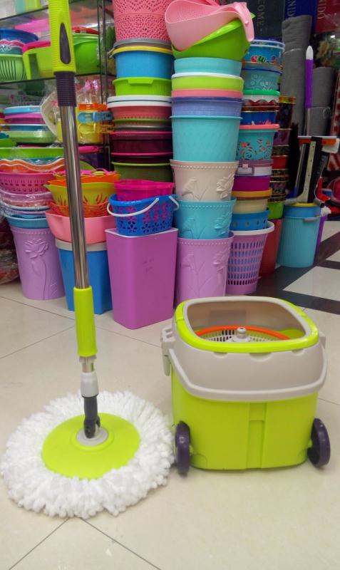 Swivel mop drum stainless steel single drum Good mop dry mop floor drum double drive single drum good mop head