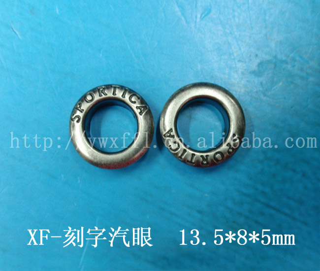 Factory direct 22# letching steam eye corns clothing buttonhole cap button airhole shoes button airhole