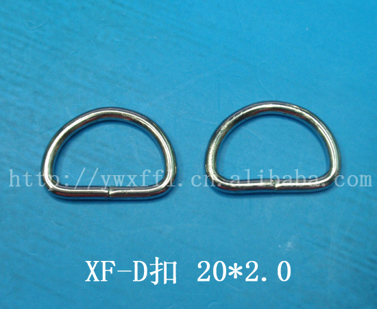 Bag Accessories Cable Height Semicircle D Buckle The Bag Buckle Is 45 X 4.0Mm Application Scenario