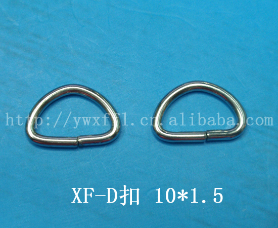 Bag Accessories Cable Height Semicircle D Buckle The Bag Buckle Is 45 X 4.0Mm Specification drawing
