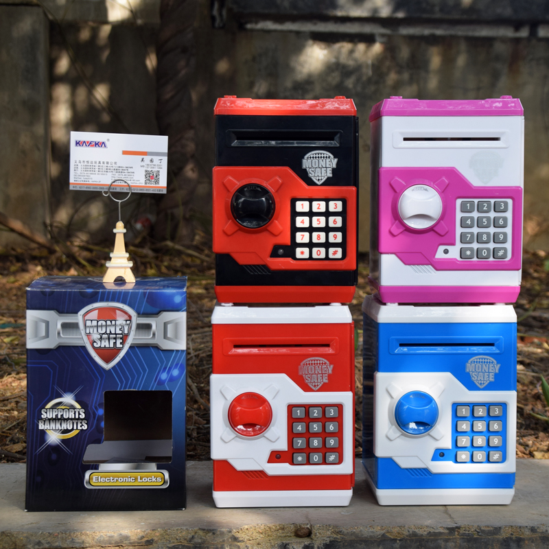 ATM automatic roll money bank Mini ATM money bank Voice electronic money bank