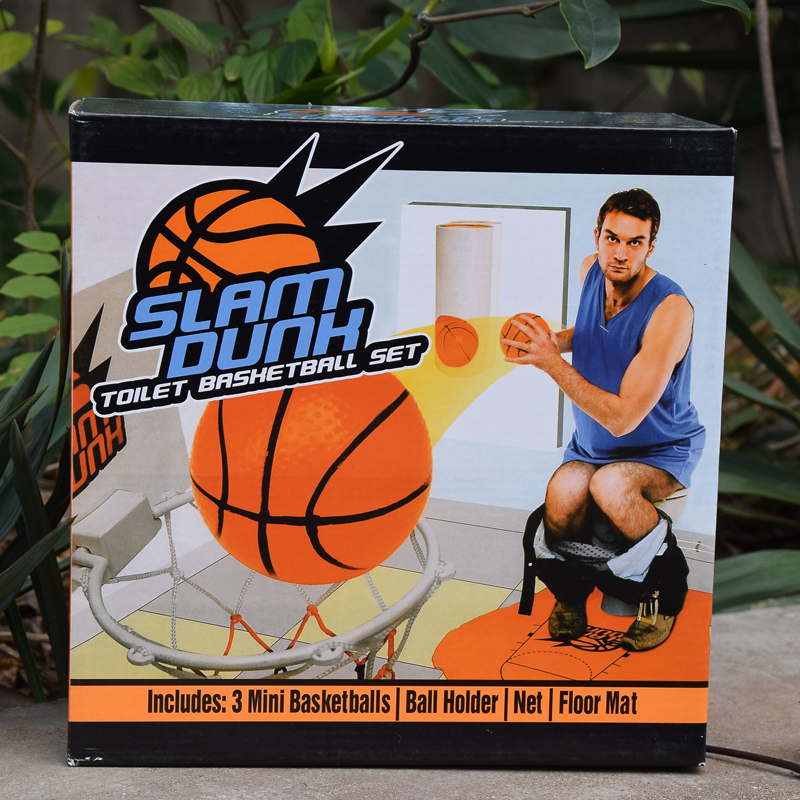 Toilet basketball/Toilet toy/Educational leisure toy/mini basketball