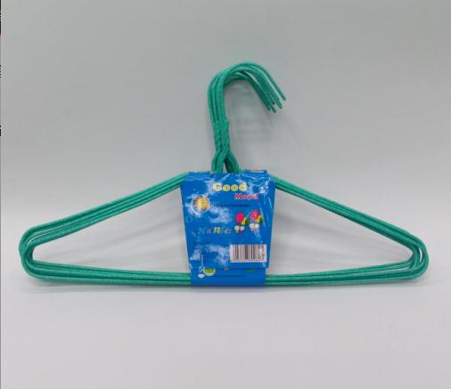 817浸塑衣架批发衣服架干湿两用衣服撑子带钩铁家用成人晾衣架