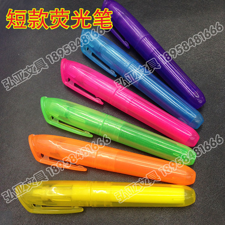 Mini highlighter Mini highlighter Short highlighter 6 colors