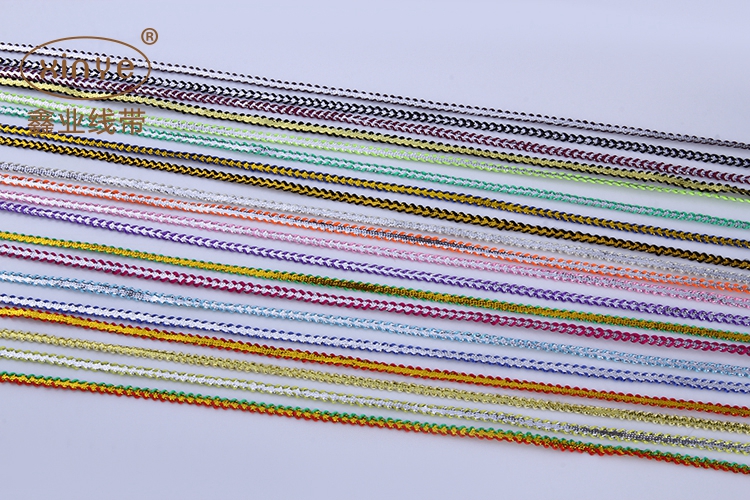 Manufacturers Wholesale Color Polyester Textile Lace Accessories Lace Clothing Line Application Scenario