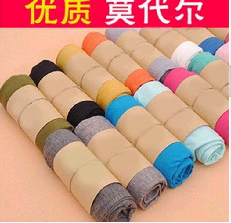 Spring and Autumn Korean style New Modal candy-colored Korean style slimming 9-inch leggings Specification image