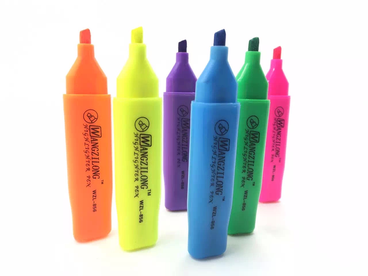 6 color highlighters Color markers Color markers