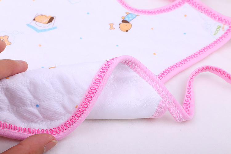 Factory wholesale waterproof coats, infant cartoon pure cotton wipes, baby and newborn bibs, baby products details Picture