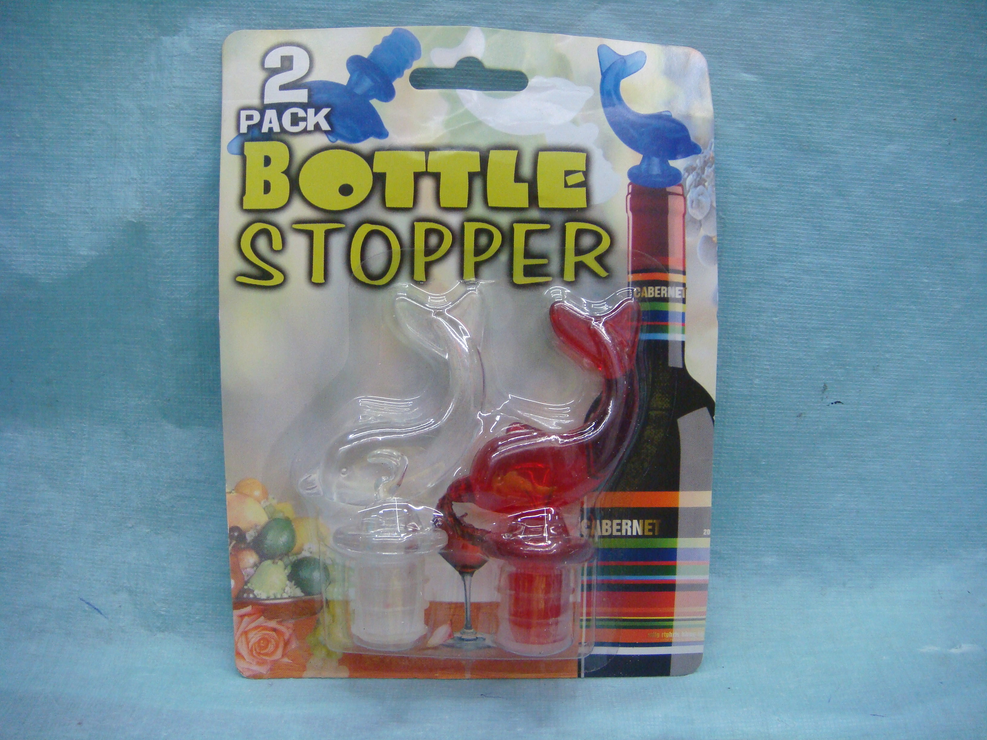 Fashion dolphin bottle stopper manufacturers direct sales have physical stores can be customized full figure