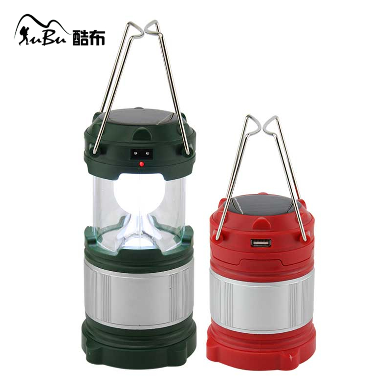 太阳能USB手机充电野营灯伸缩灯帐篷灯5LED马灯露营灯