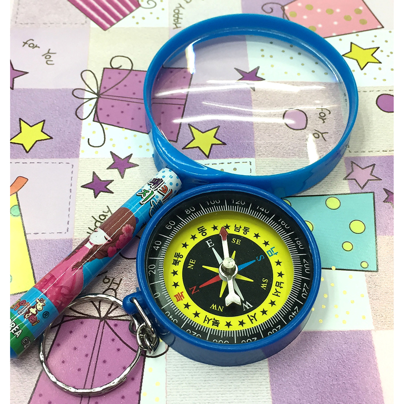 花花姑娘指南针放大镜套装3代细节图