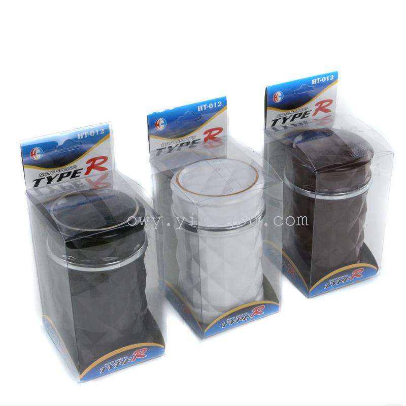 钻石切面烟灰缸水立方车载烟灰缸多功能带灯通用款厂家直销