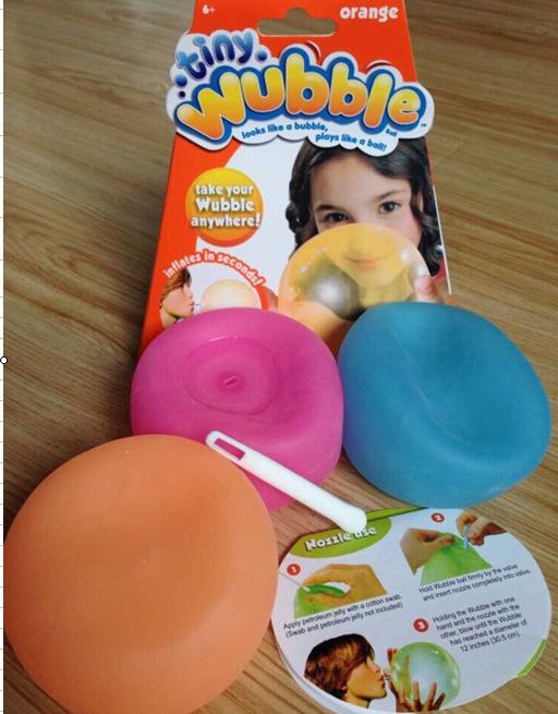 tiny wubble泡泡球 弹力球 儿童玩具球 超大充气球