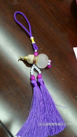 Double-tassel car hoisting rope hoist pendants and decorations. Free shipping for large quantities, factory direct sales Application Scenario