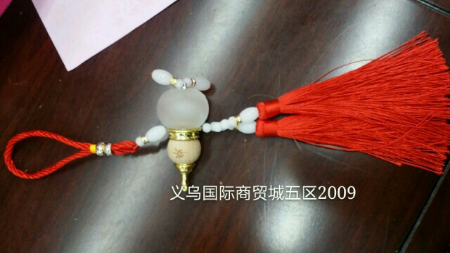 Double-tassel car hoisting rope hoist pendants and decorations. Free shipping for large quantities, factory direct sales details Picture