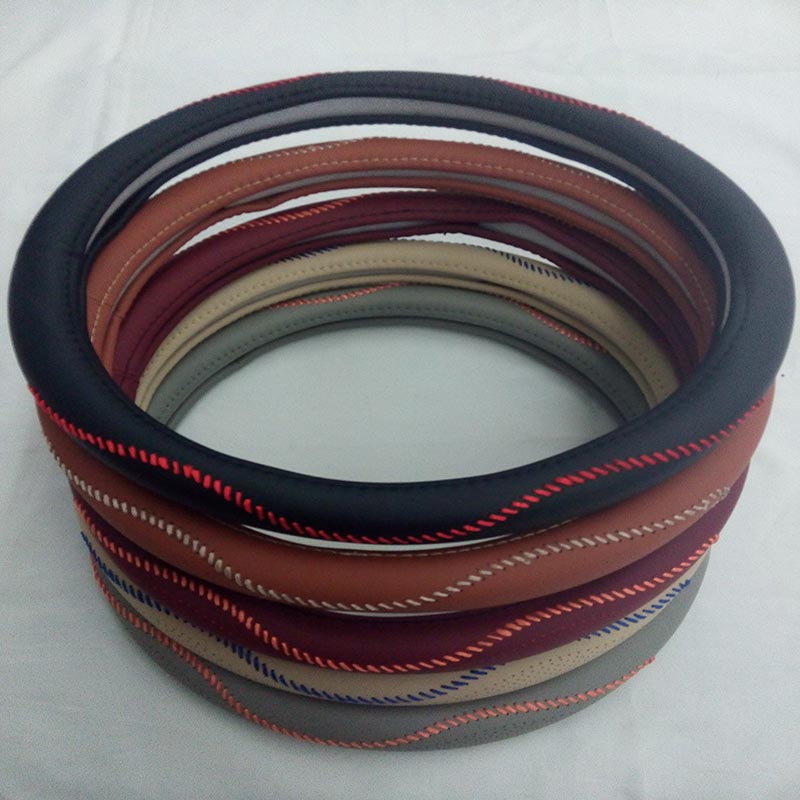 汽车方向盘套 38CM通用方向盘套 四季把套 PU把套