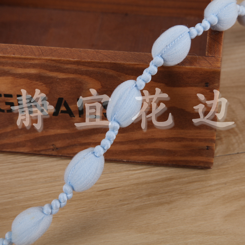 Connected Ball Lantern Ball Polyester Lace Garment Accessories Specification drawing