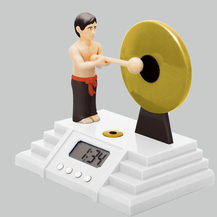 Bruce Lee alarm clock/lazy alarm clock/gong gong alarm clock/villain alarm clock