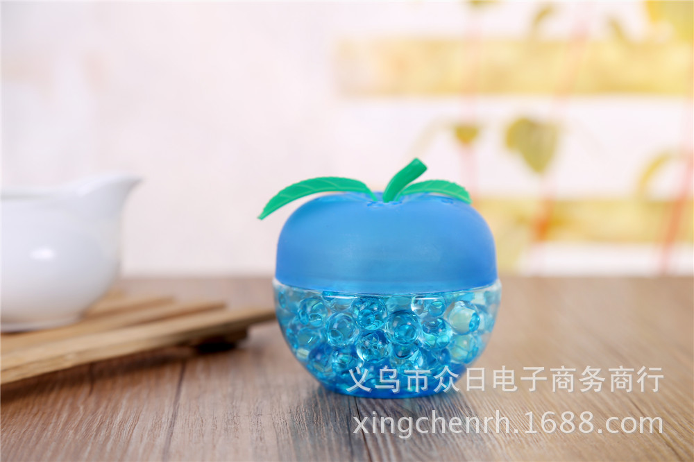 Apple Beads Toilet Deodorant Room Deodorant Ocean Baby Absorbent Resin Car Aromatics Specification drawing