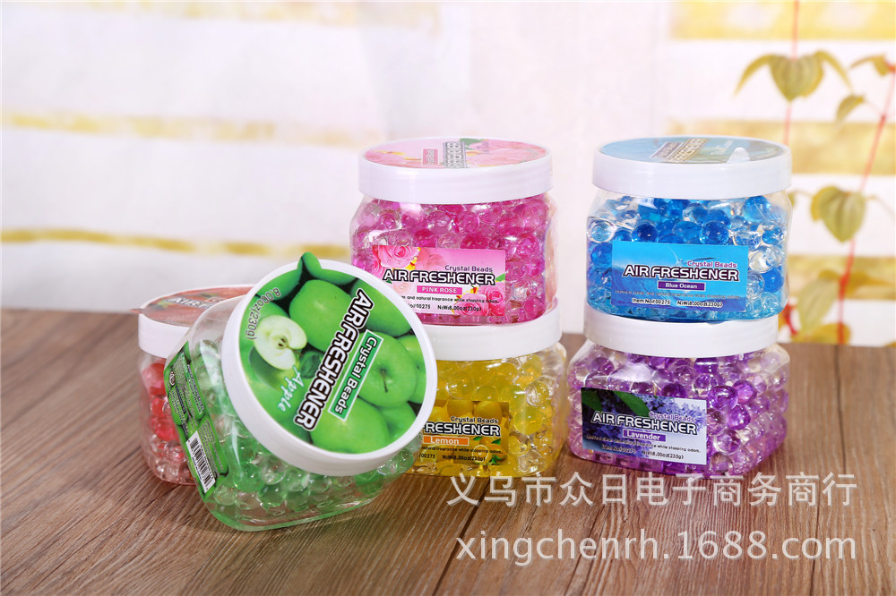 Household Deodorant Indoor Air Freshener Ocean Baby Absorbent Resin Car Fragrance Square Bottle Perfume Beads Application Scenario