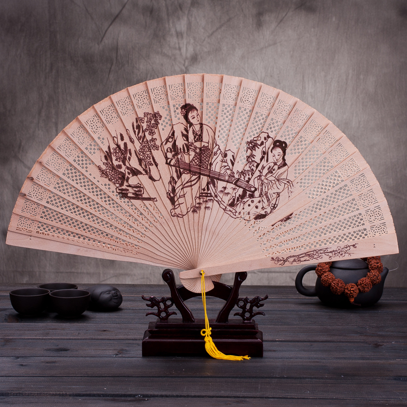 工艺扇实物图