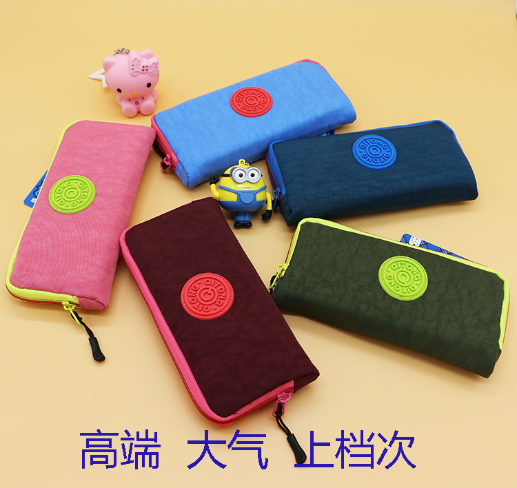 学生文具袋简约笔袋水洗布铅笔盒创意学习用品